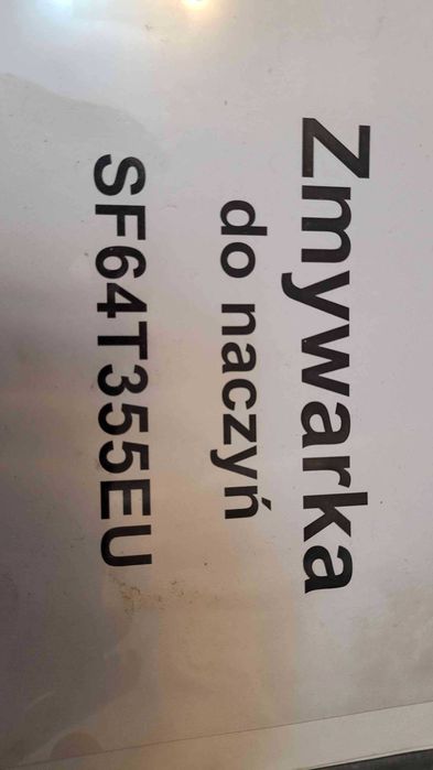 Zmywarka Siemens SF64T355EU - uszkodzona pompa myjąca