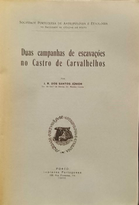 Escavações no Castro de Carvalhelhos 1966 J. R. dos Santos Júnior
