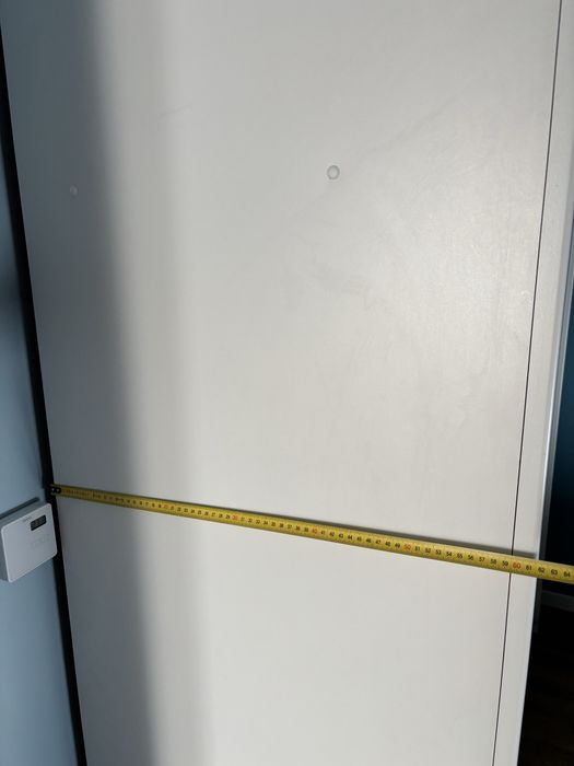 Biała duża szafa 204x215x60