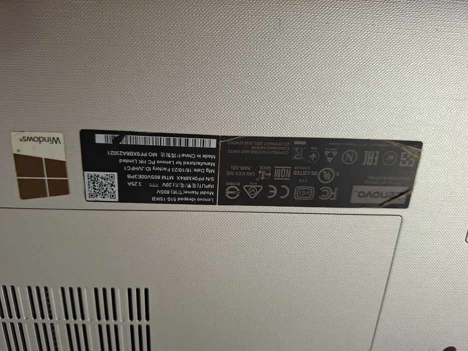 Sprzedam laptop Lenovo IdeaPad 510-15IKB | Windows + Microsoft Office