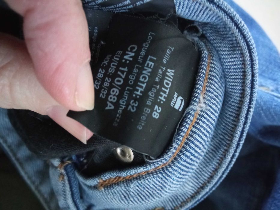 G -STAR Spodnie damskie jeansy typu 89