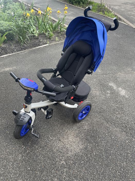 Триколісний велосипед з батьківською ручкою Best Trike для дітей 1-3 роки