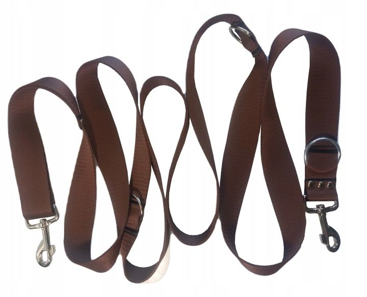 Smycz Sunka Ultra Mocna Regulowana Przepinana 4cm 3,1m Dla Dużego Psa