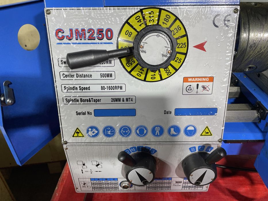 Токарний верстат ARDOTECH CJM 250*500, wm210, тв