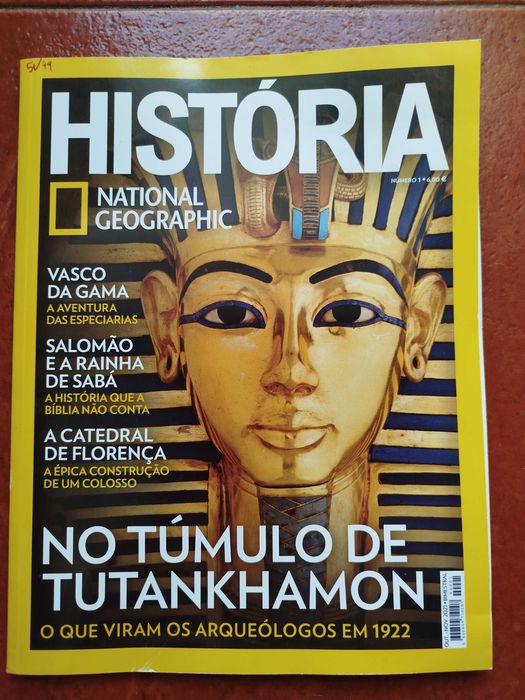 National Geographic História, números 1-5 [portes incluídos]