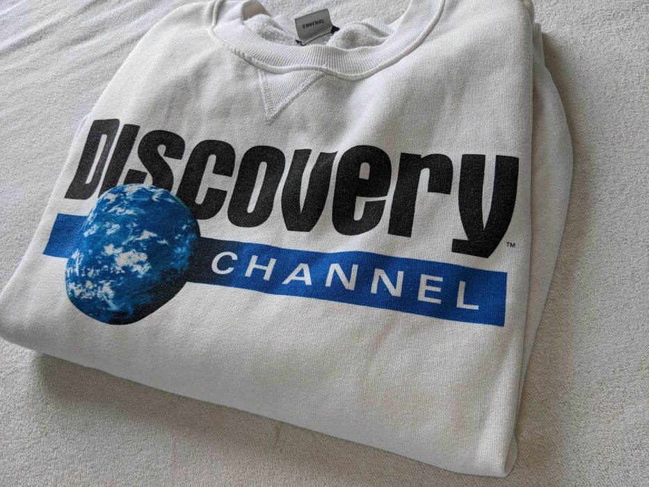 DISCOVERY CHANNEL bluza retro vintage rozm L