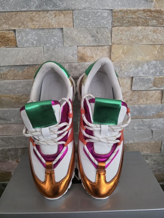 Skórzane sneakersy Venezia r.38