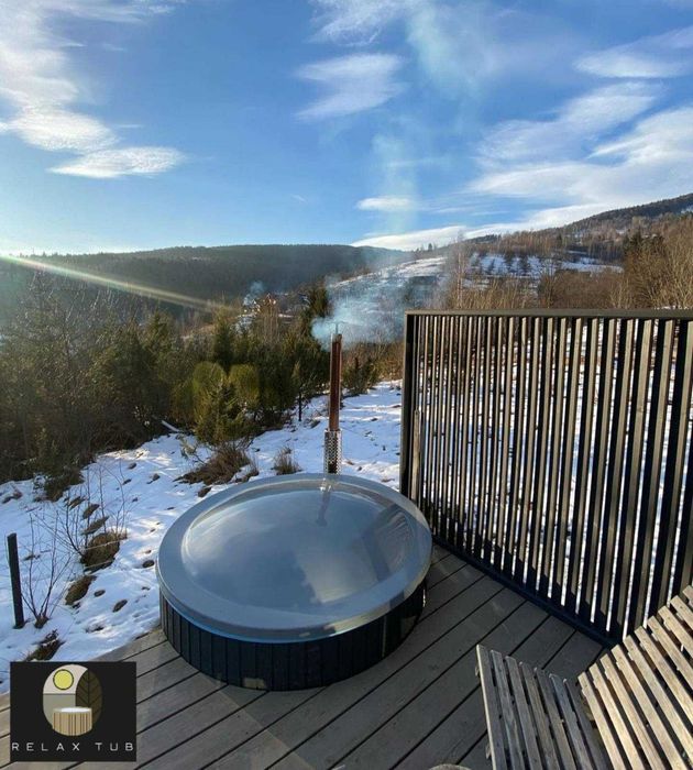 Чан Баня Офуро. Карпатський чан з джакузі.