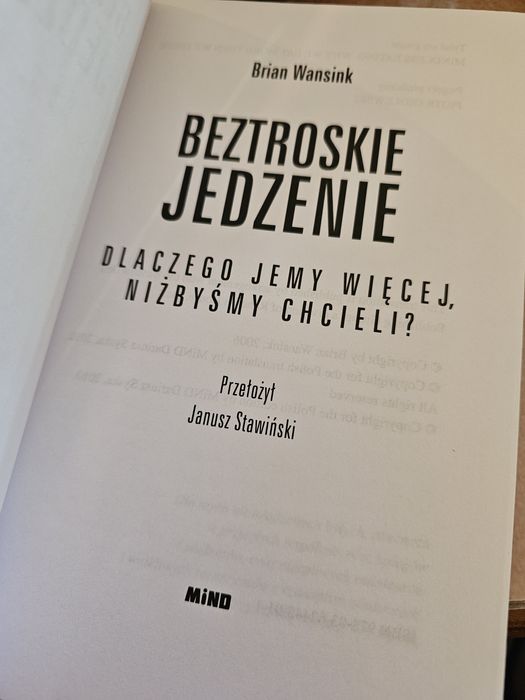 Książka Beztroskie jedzenie Wansink