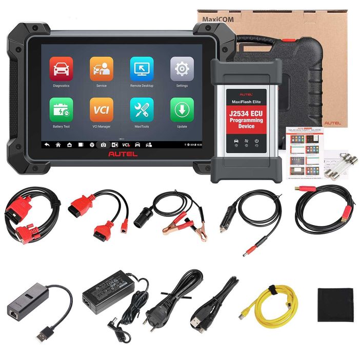 Máq. Diagnóstico Auto Autel MaxiCOM MK908 Pro II Novo modelo