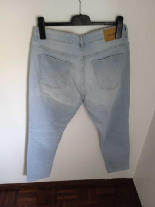 Calça de ganga Slim fit Pull and Bear man