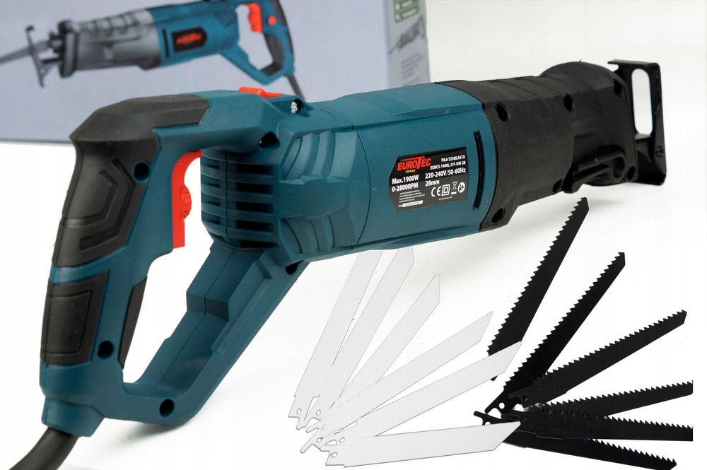 Piła Szablasta Lisi Ogon Wyrzynarka +12 Noży Mocna