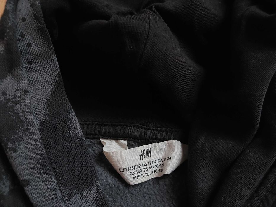 Bluza z kapturem h&m 146 152