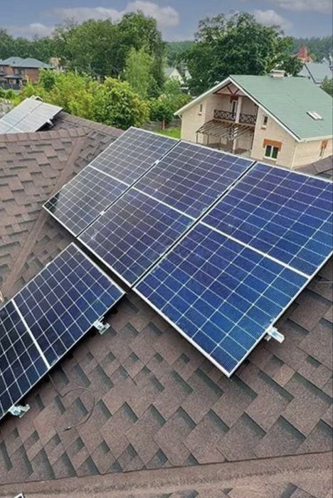 Сонячні панелі, монтаж та підключення системи сонячної під ключ