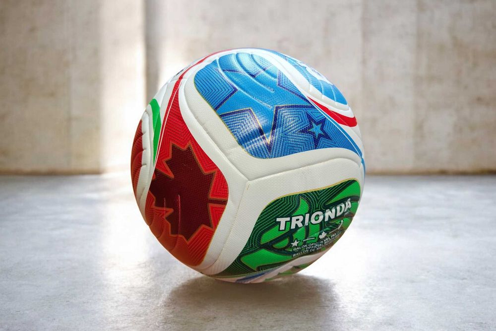 М'яч футбольний Trionda World Cup 2026, термошов, 5 і 4 розміри