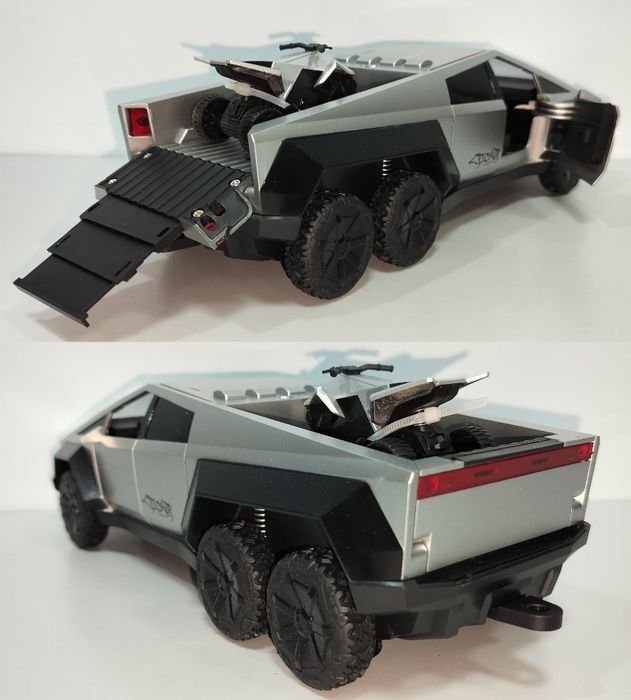 Tesla Cybertruck детская пластиковая модель 31 см Звук Свет