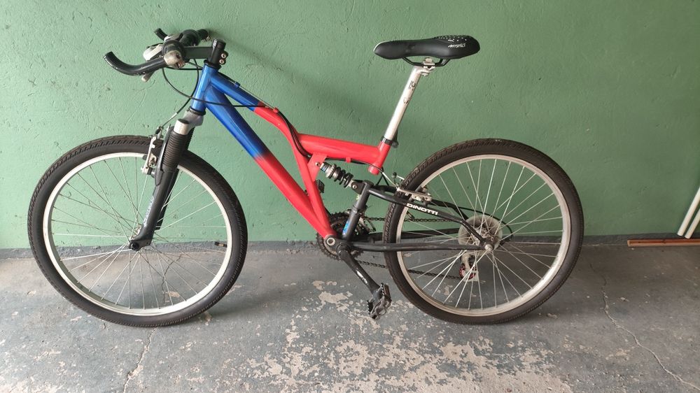Двопідвіс Dinotti 26" Shimano | Нові антипрокольні шини та гелеве сідло