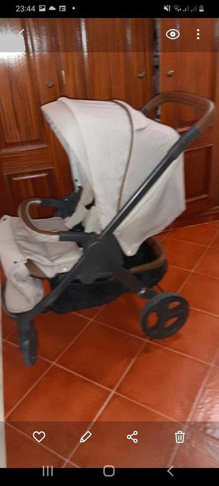 Carrinho de bebe da chicco + Ovo Como Novo