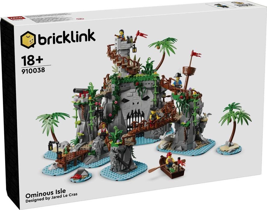 LEGO BrickLink 910038 Зловісний острів (2809 Деталей)