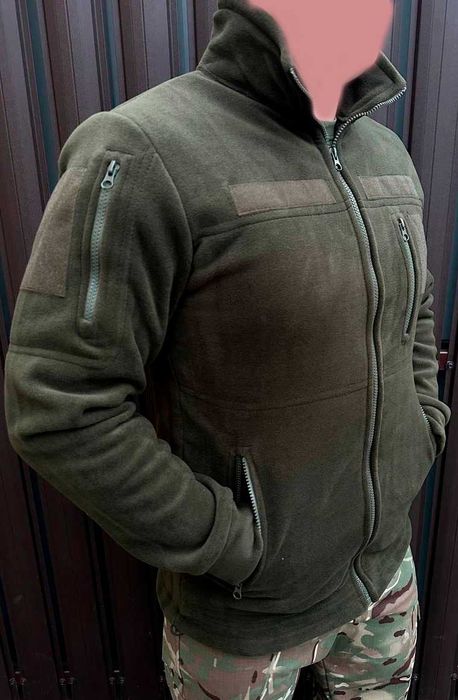 Фліска військова олива \ флиска хаки ЗСУ \ флисовая кофта военная