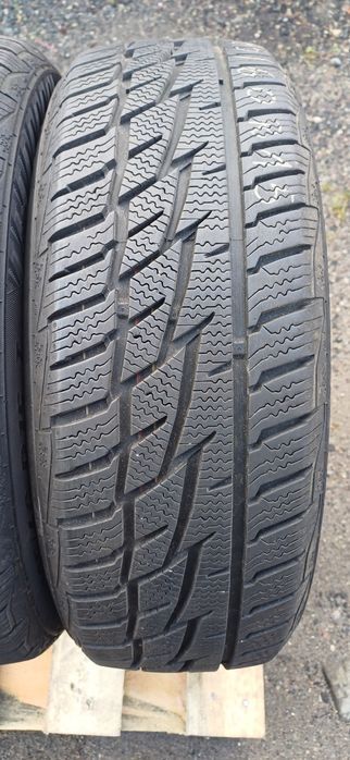 185/60R15 84T MATADOR , dwie używane opony zimowe.