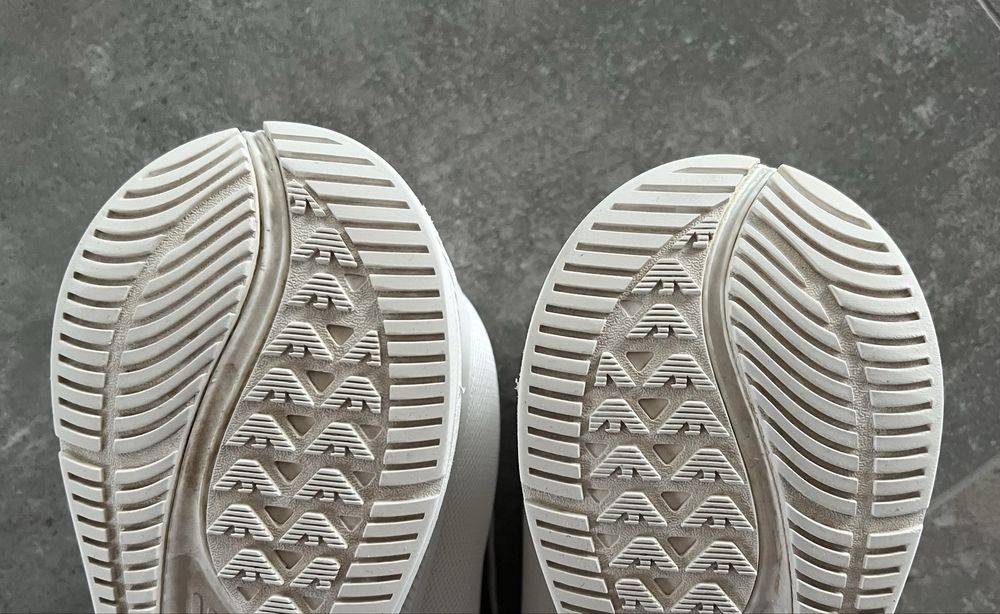 Buty męskie białe sneakersy Emporio Armani