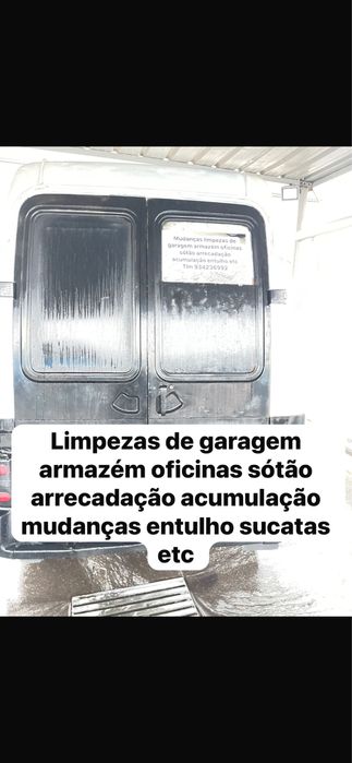 Mudanças transporte e recolhas limpezas de garagem etc