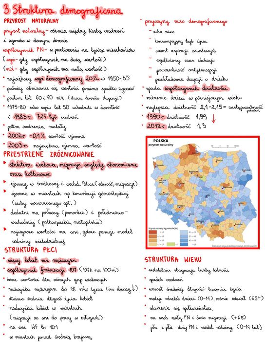 Notatki maturalne geografia matura 2026