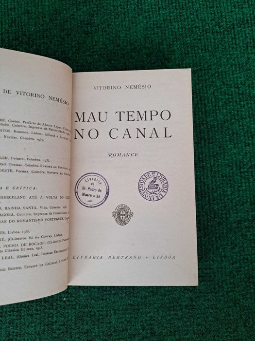 Mau Tempo no Canal - Vitorino Nemésio