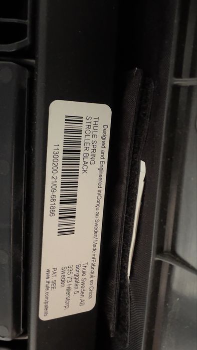 Wózek Thule Spring Stroller Black - malo uzywany