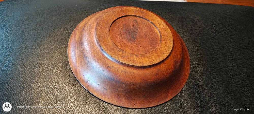 Stara misa - drewnianą.