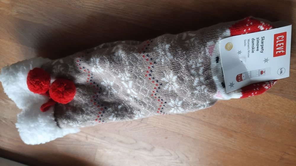Skarpety zimowe damskie