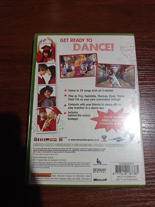 High School Musical 3 Senior Year: Dance! na konsolę Xbox 360
