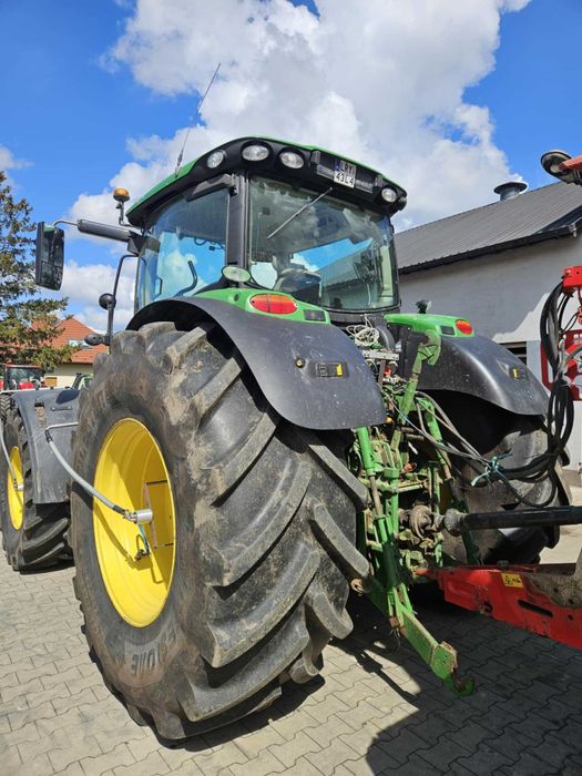 Ciągnik John Deere 6215 R GPS  najbogatsza wersja! ORYGINAŁ! BDB