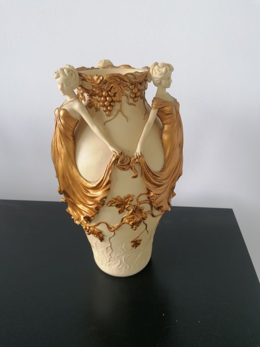 Wazon art nouveau Veronese plus mydelniczka