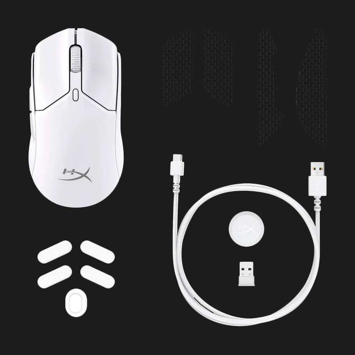 Бездротова ігрова миша Hyperx Pulsefire Haste 2 Mini Wireless White