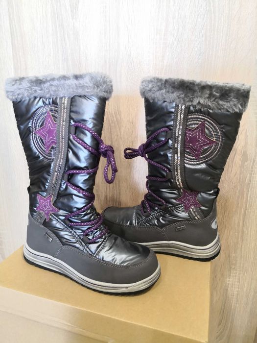 Kozaki śniegowce dla dziewczynki Be Mega rozmiar 33