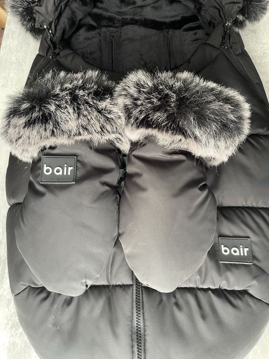 Зимовий конверт для немовлят 0-6 місяців bair + рукавички