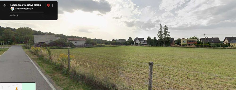 Działka budowlana pod lasem | 1025m2 | KOBIÓR  POZIOMKOWA