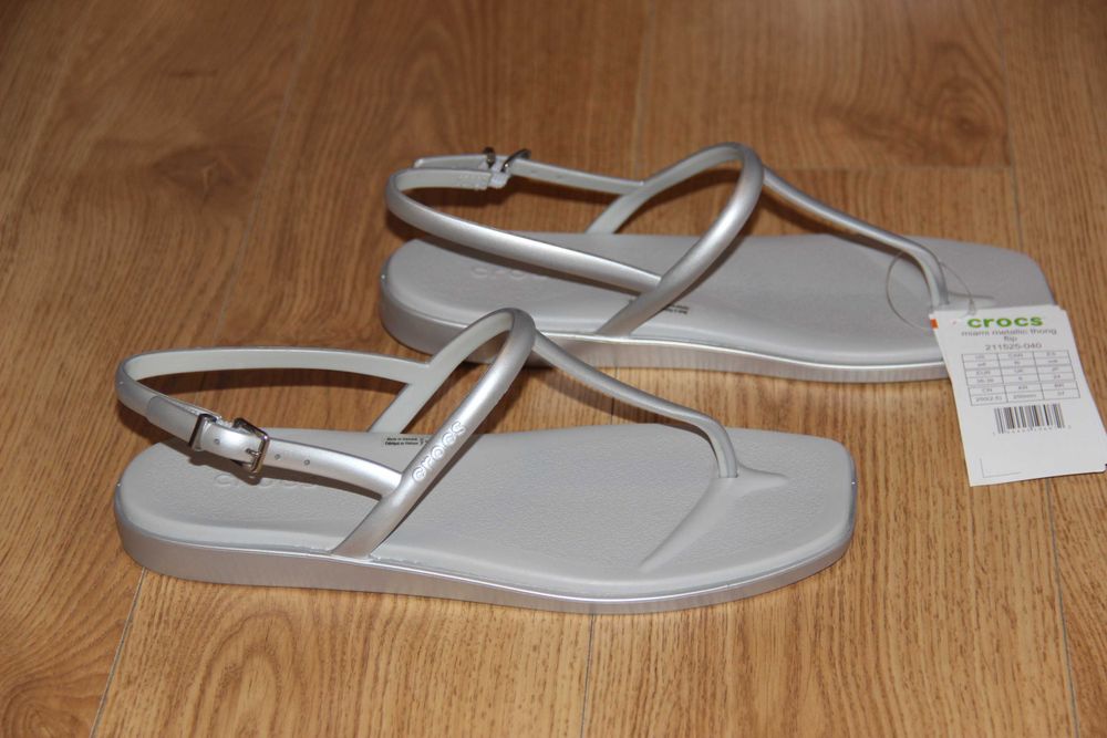 Жіночі босоніжки сандалі Crocs Miami Thong Flip W6, W7, W8