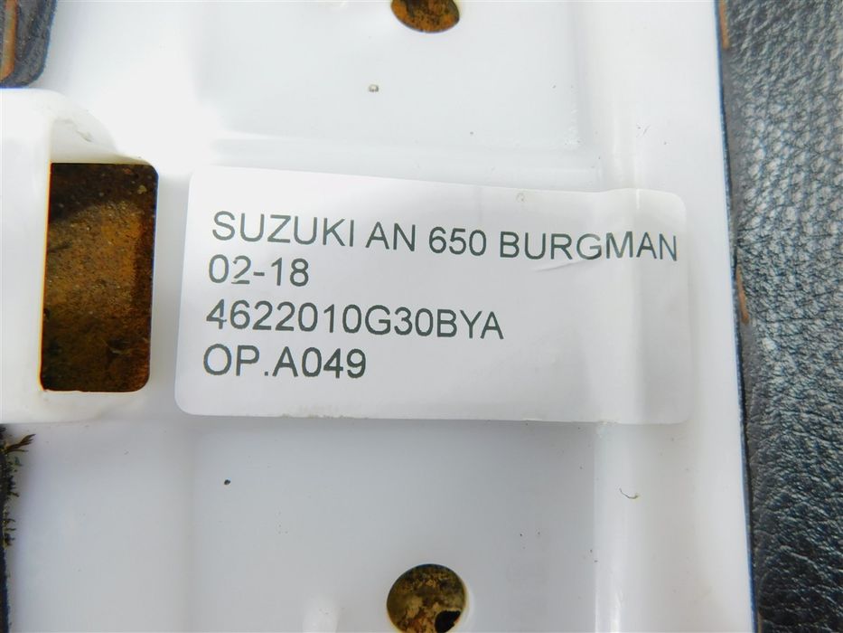 OPARCIE PASAŻERA SISSY BAR SUZUKI AN 650 BURGMAN 02-18 4622010G30BYA