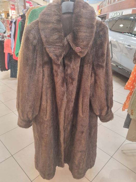 Futro długie  damskie