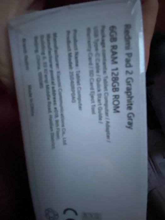 Планшет Xiaomi Redmi Pad 2 wifi 6/128