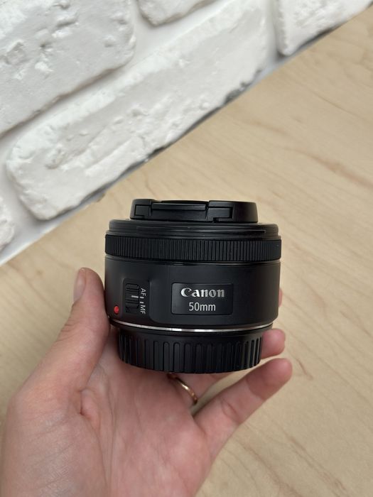 Об'єктив Canon Ef 50 mm 1.8 STM