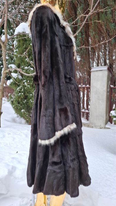 Шуба норка рись