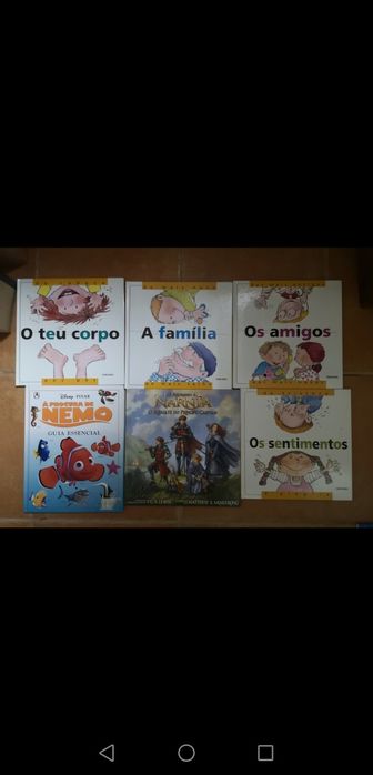 Vários Livros 4 - Capa Dura - Anúncio com várias páginas