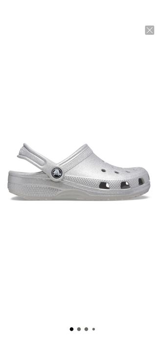 Дитячі Crocs срібні  С10