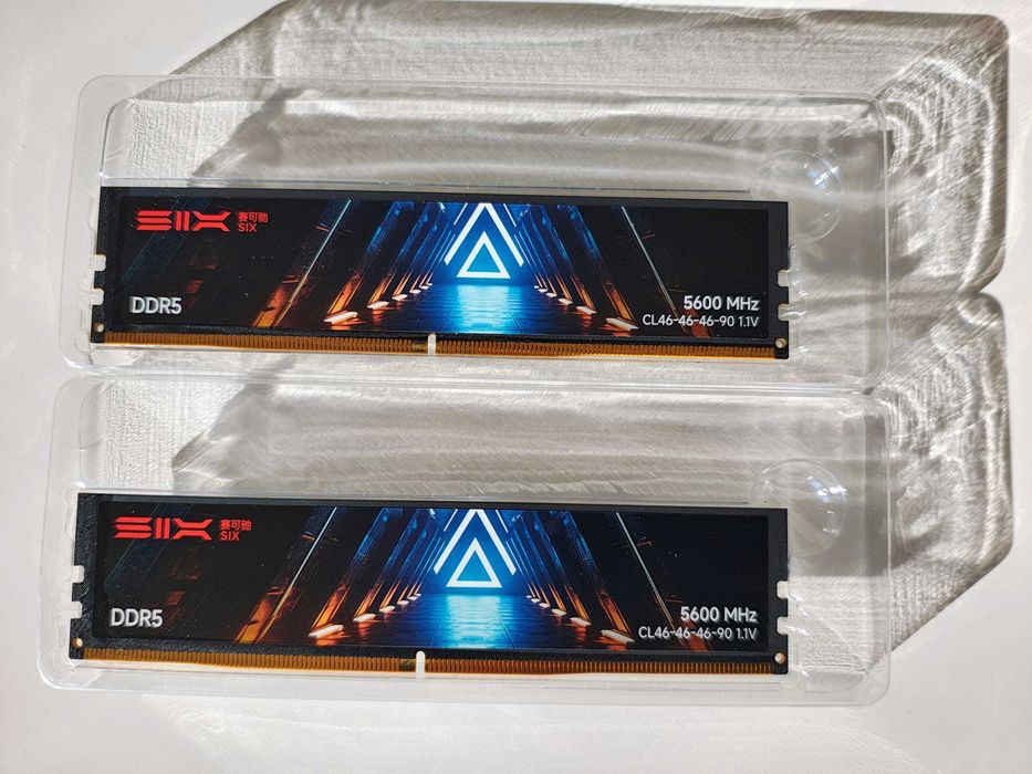 その他 kame Pamięć RAM DDR5 SIX 32GB 5600MHz KIT (2x16GB) CL46, doskonałe Łódź
