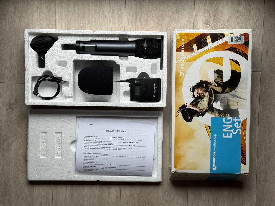 Nowy mikrofon Sennheiser ew 135-p G3-B-X