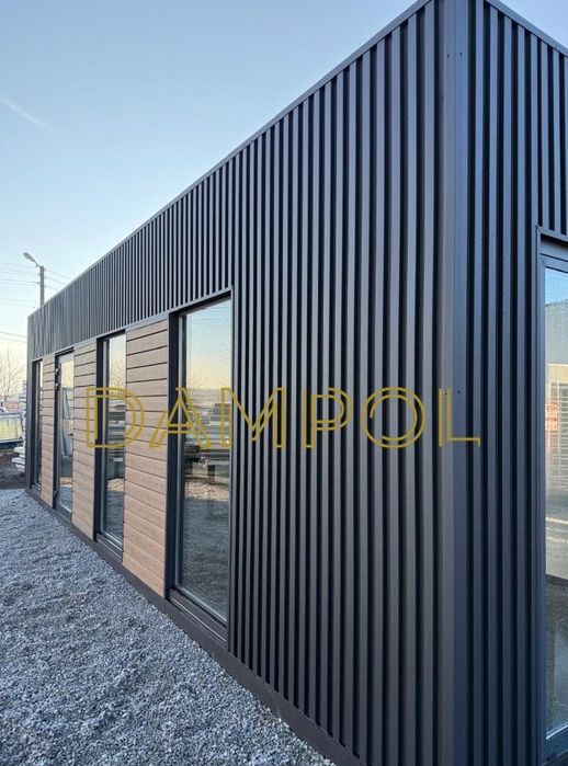 Nowoczesny pawilon leasing, biurowy, handlowy, gastronomiczny, salon